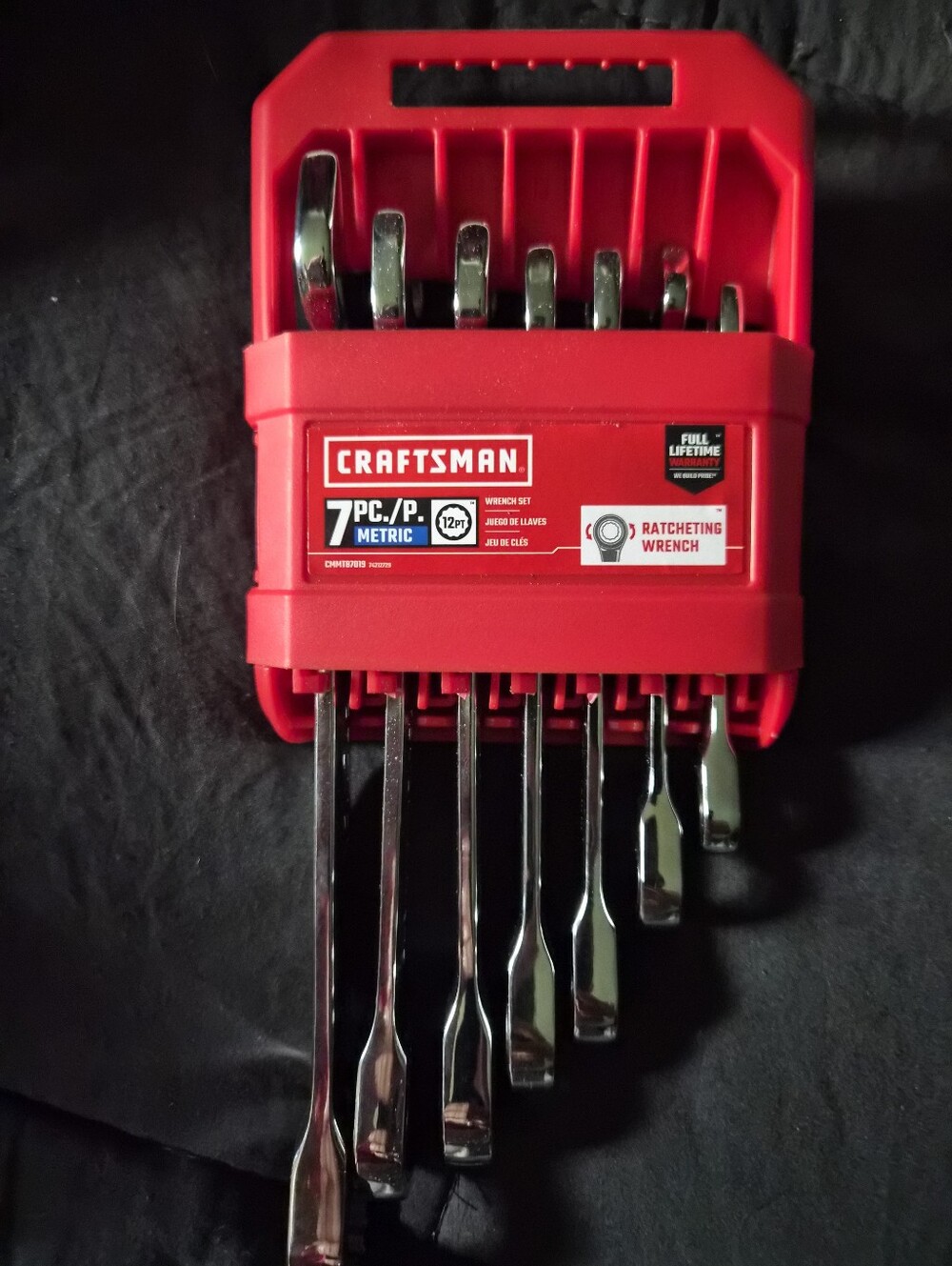 Craftsman 7 PC Metric Ratcheting Wrench SET
